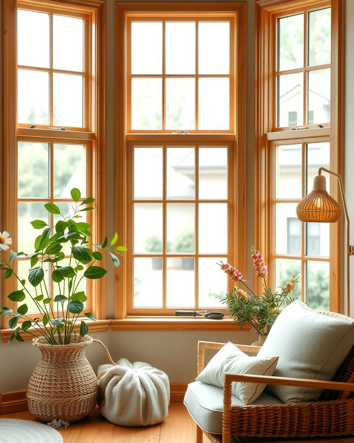 Natural Pine Window Trim