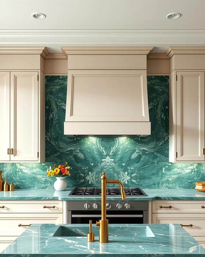 Natural Serenity with Jade Green Marble