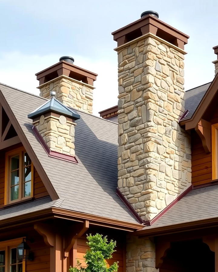 Natural Stone Chimneys