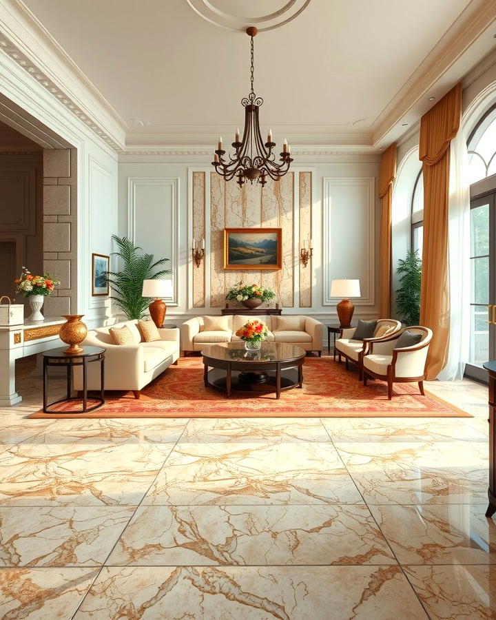 Natural Stone Flooring Elegance