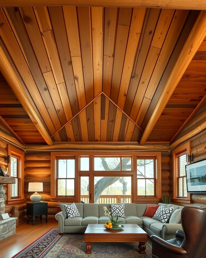 Natural Wood Paneling