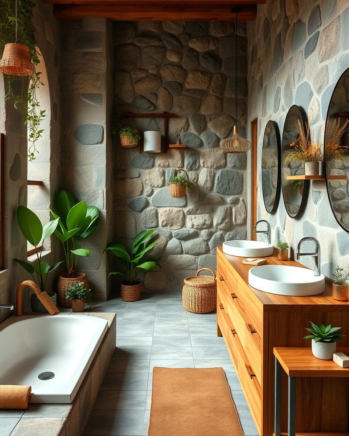 Nature Inspired Bathrooms