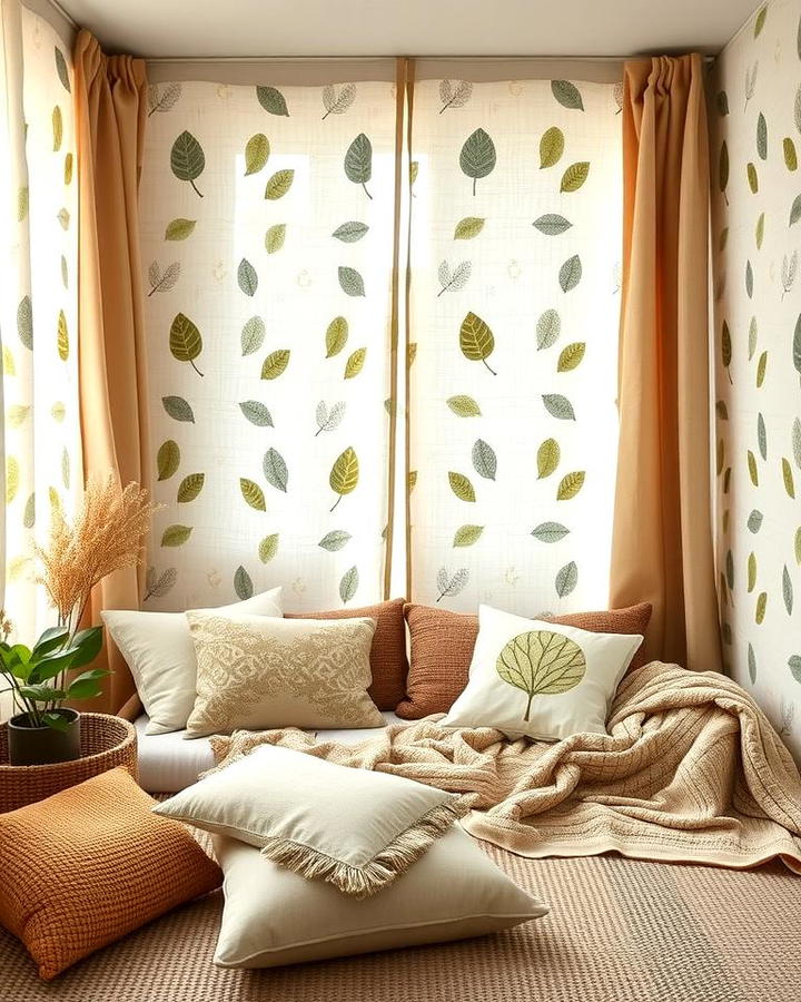 Nature Inspired Textiles for a Cozy Feel