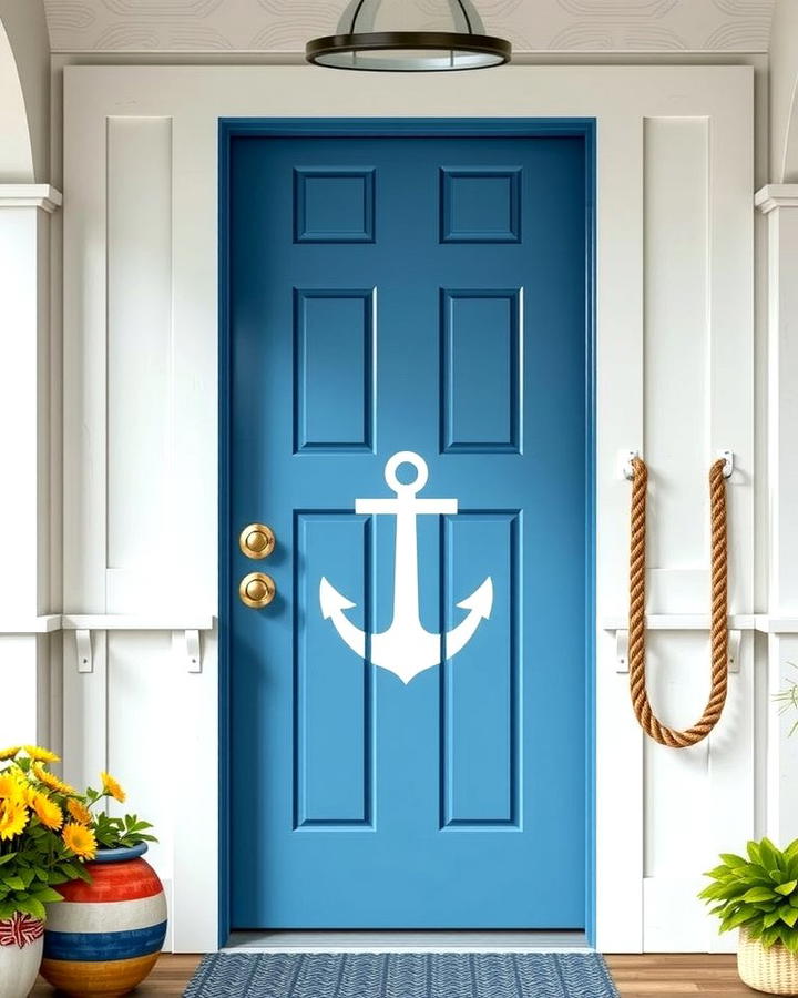 Nautical Blue and White