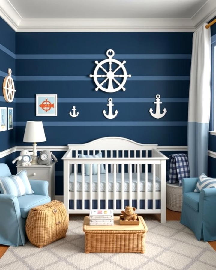 Nautical Inspired Nursery Bliss