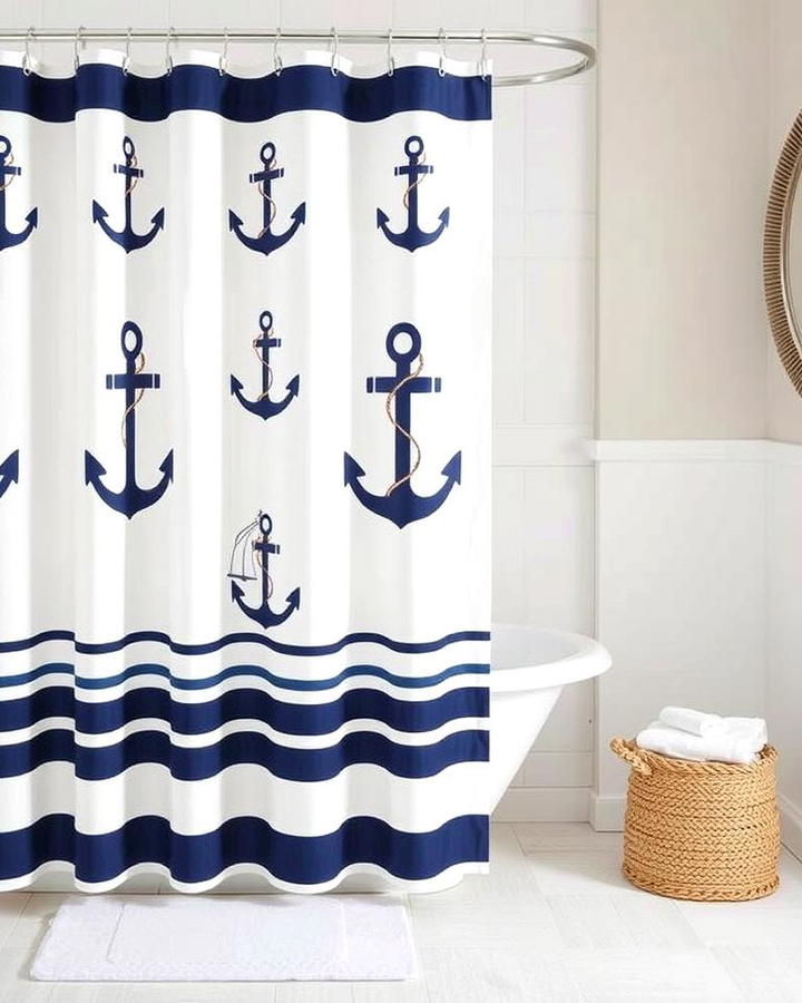 Nautical Shower Curtains