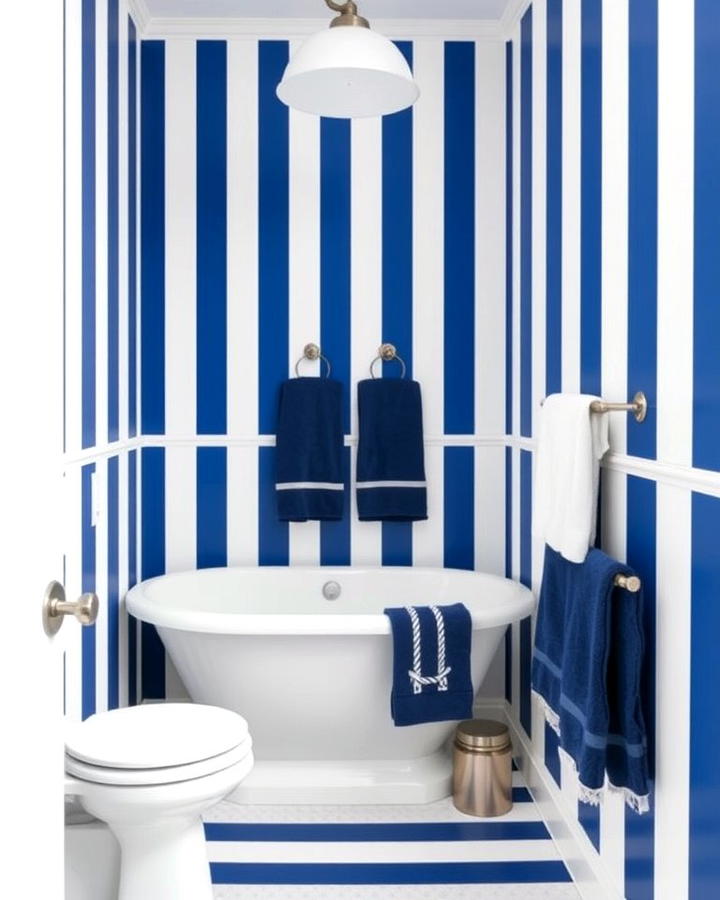 Nautical Striped Walls