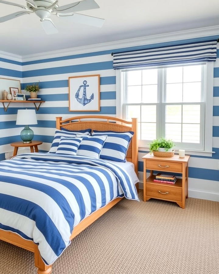 Nautical Stripes for a Coastal Vibe