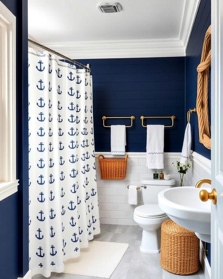 Nautical inspired Charm Bathroom