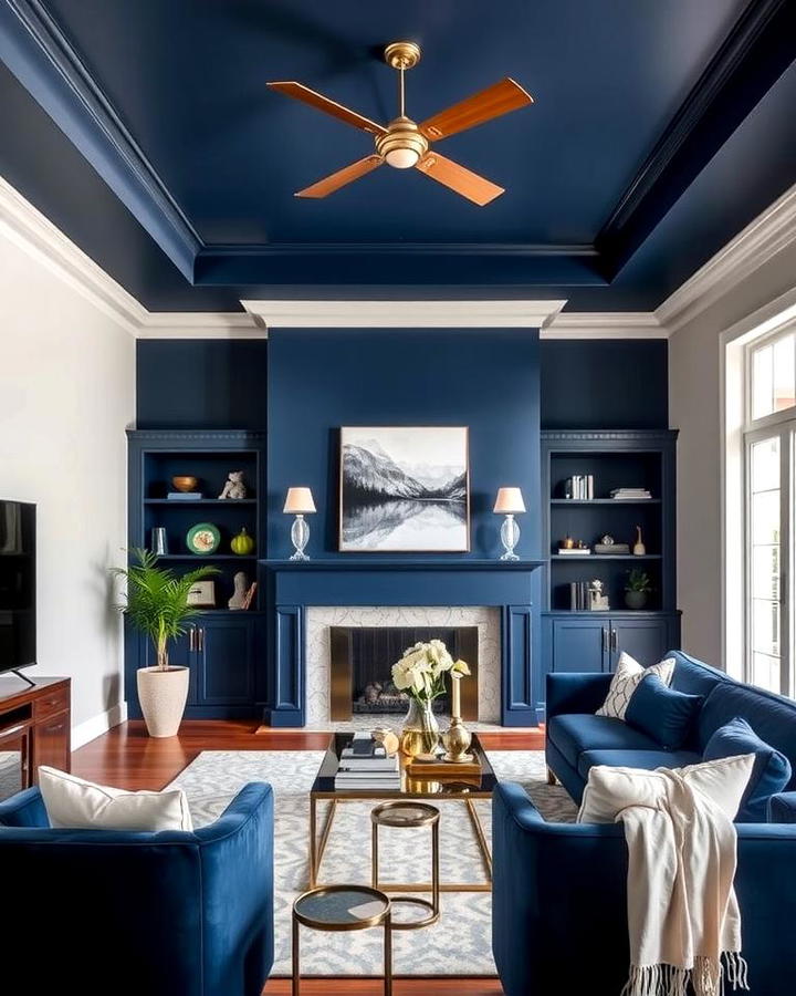 Navy Ceiling