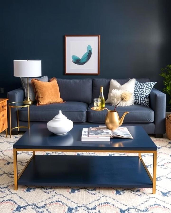 Navy Coffee Table