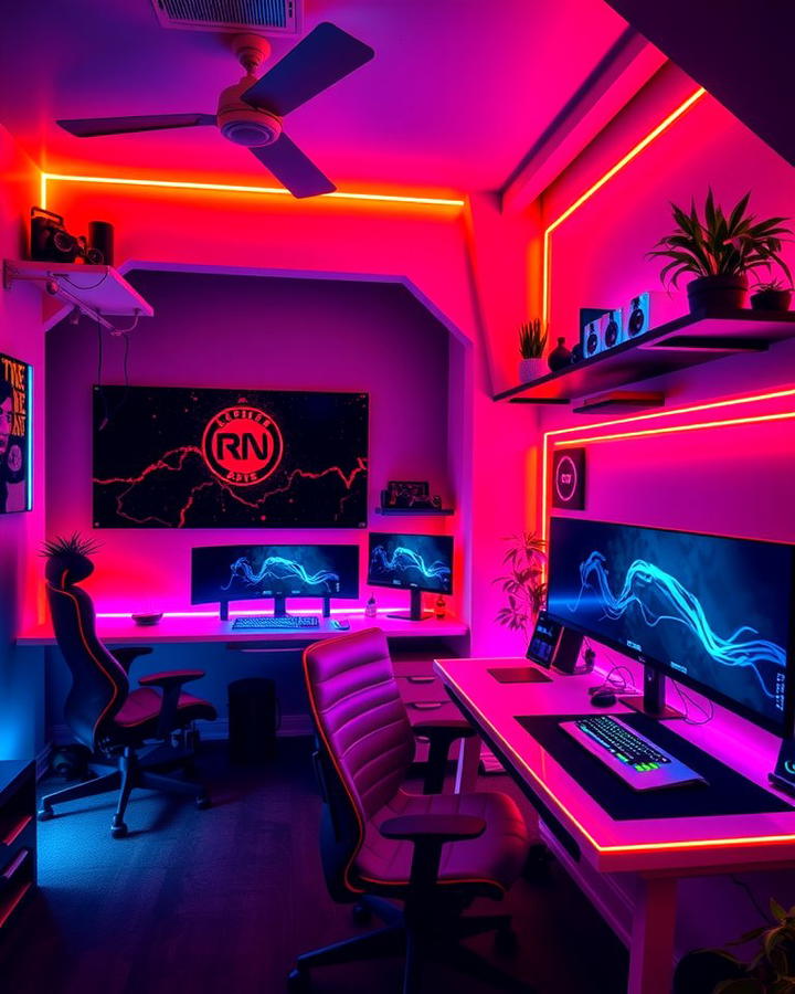 Neon Lighting Accents