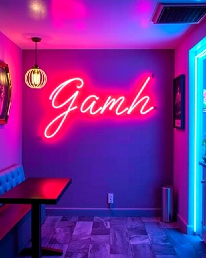 Neon Signs for a Fun Vibe