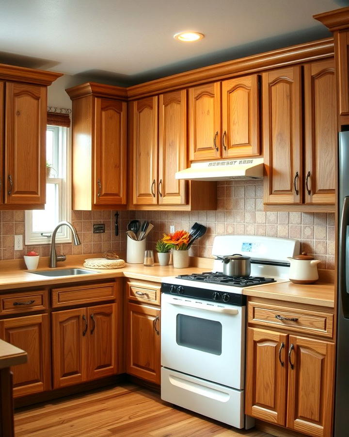 Oak Cabinets