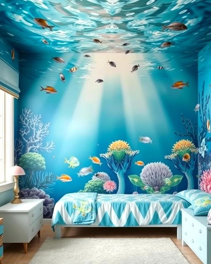 Ocean Inspired Wall Murals