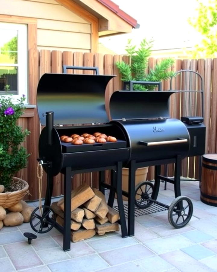 Offset Smoker BBQ Pit