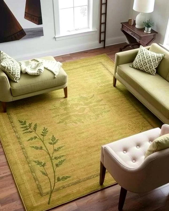 Olive Green Area Rug