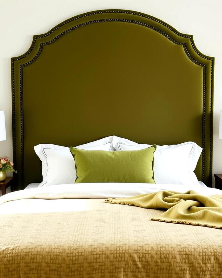 Olive Green Headboard