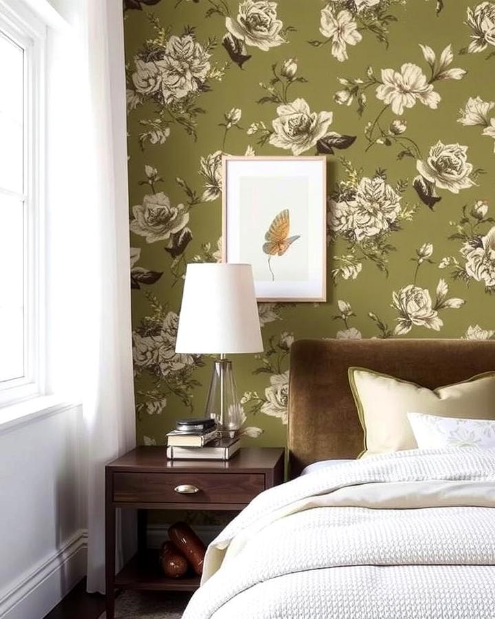 Olive Green Wallpaper