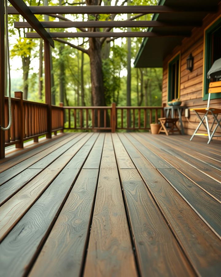 Olive Green for a Rustic Appeal