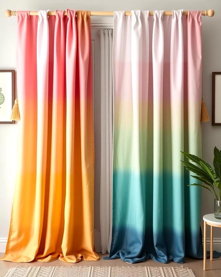 Ombre Curtain Designs