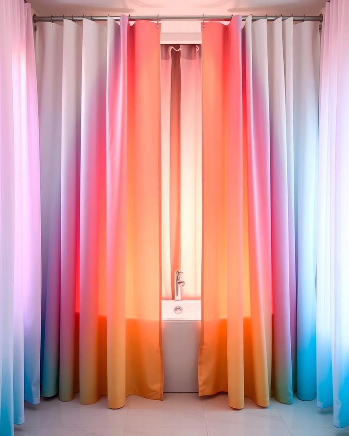 Ombre Curtains for a Gradient Effect