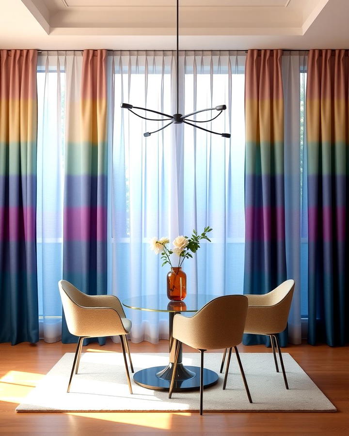 Ombre Curtains for a Modern Edge