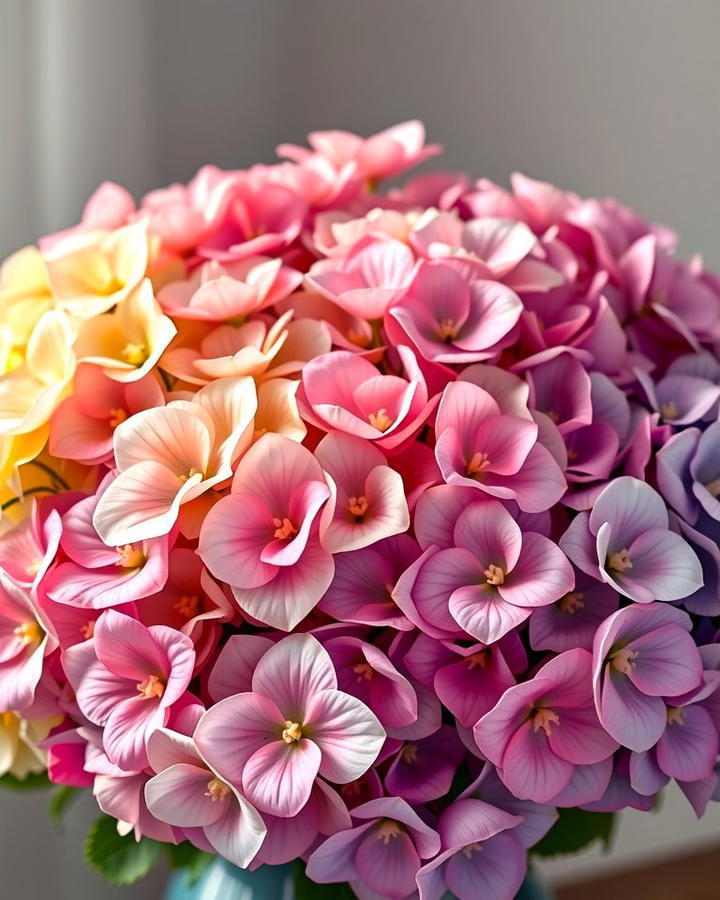 Ombre Hydrangea Arrangement