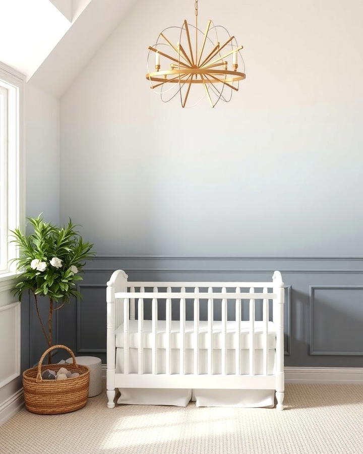 Ombre Wainscoting