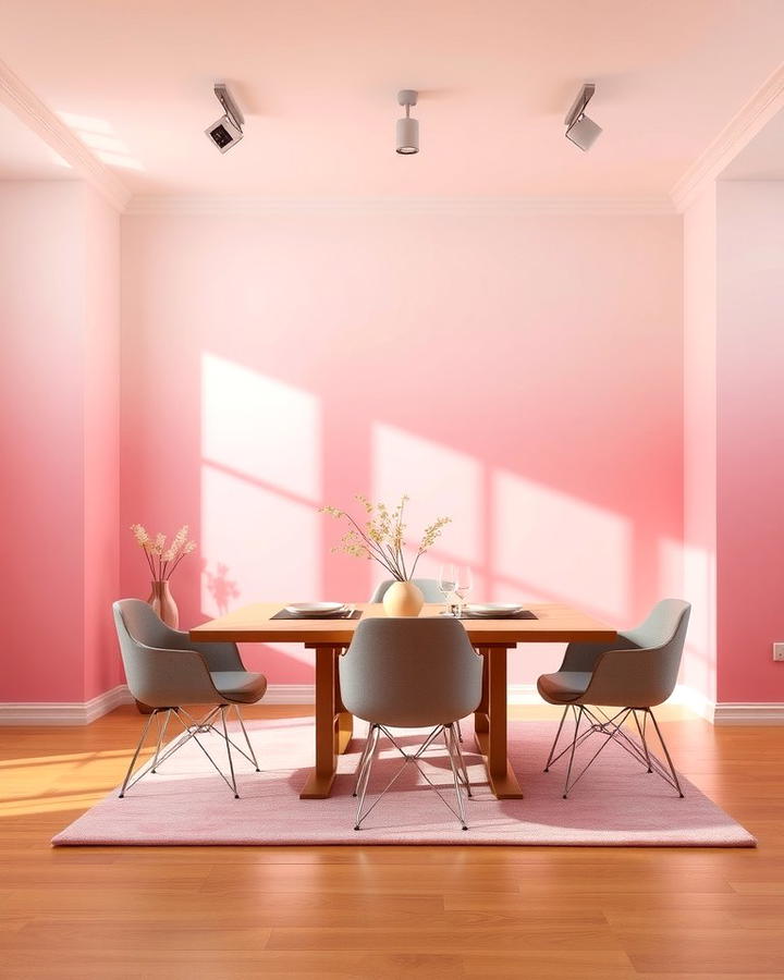 Ombre Walls for a Gradual Color Transition