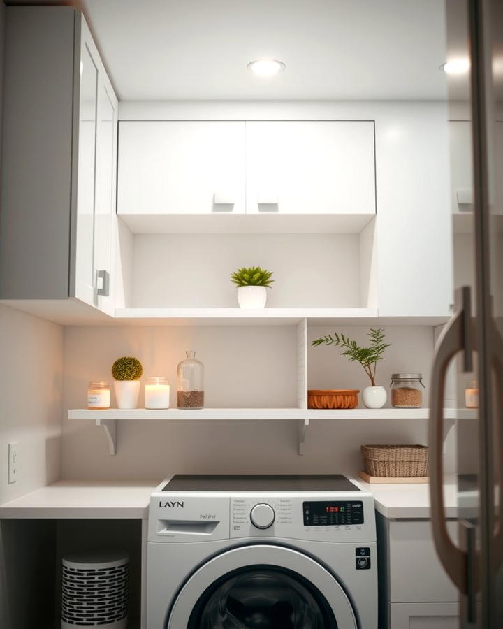 Open Shelf Cabinets for Quick Access