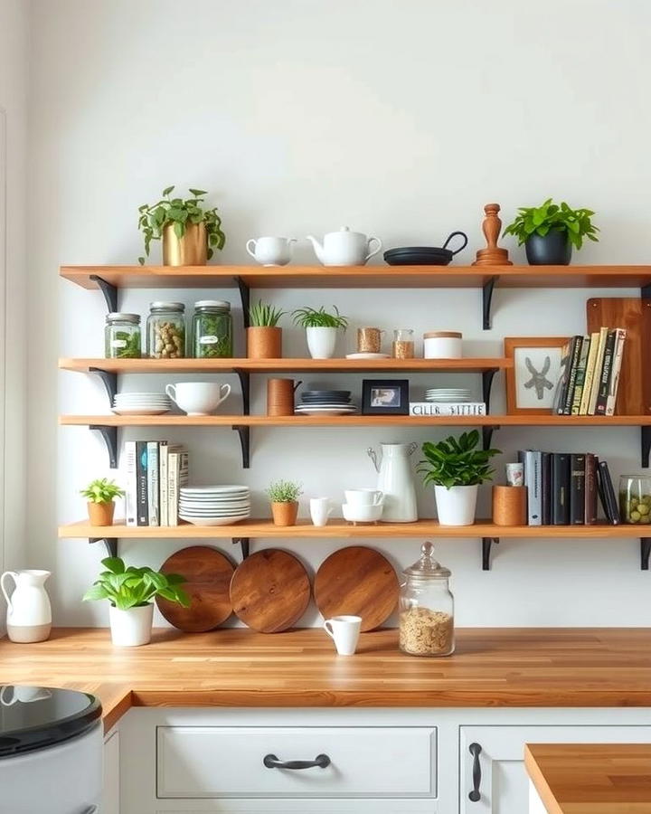 Open Shelving Displays