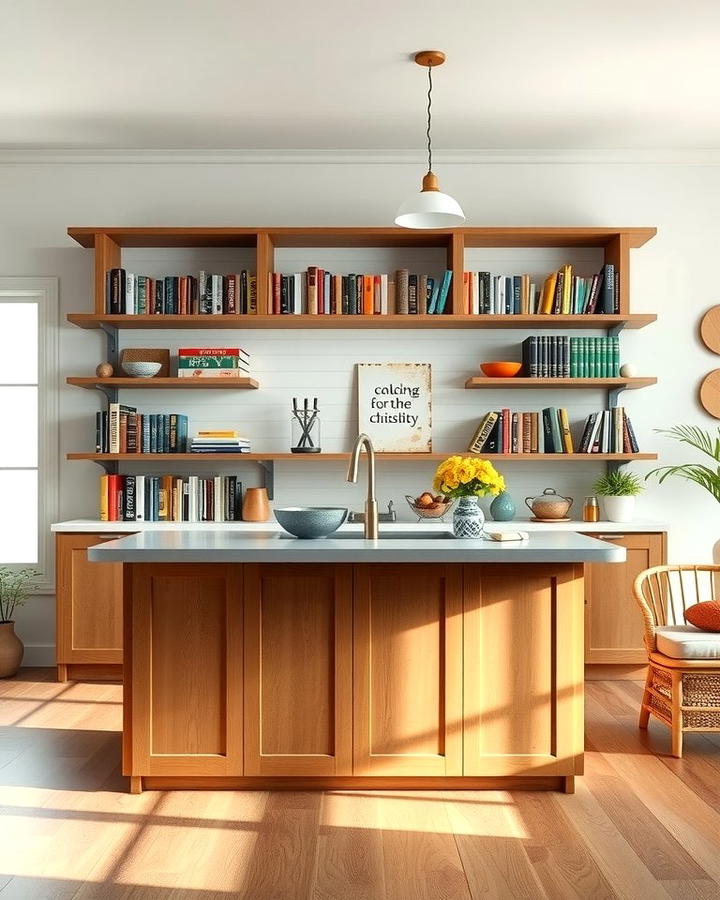 Open Shelving for Cookbooks 2