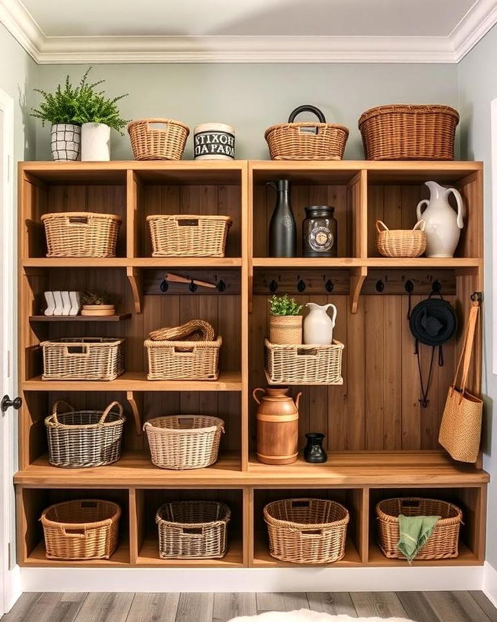 Open Shelving for Display and Storage