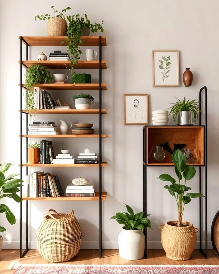 Open Shelving for Display