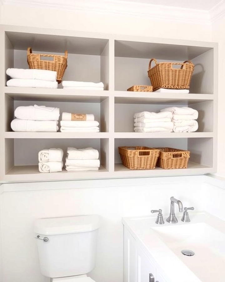 Open Shelving for Easy Access