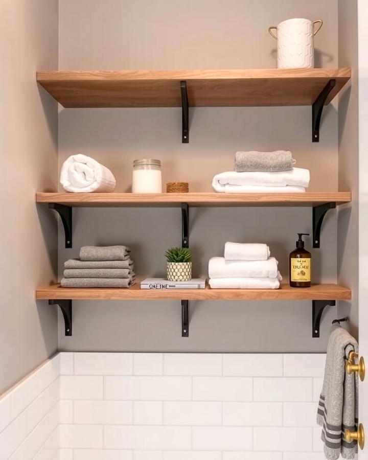 Open Shelving for Easy Access