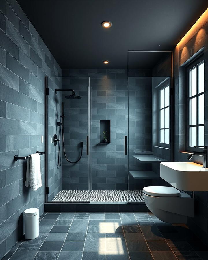 Open Shower Design