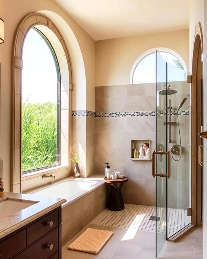 Open Shower Designs