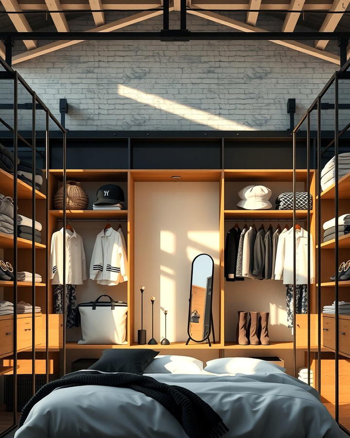 Open Wardrobes for Functional Style