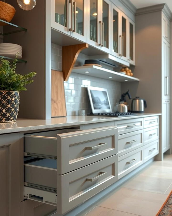 Opt for Soft Close Drawers