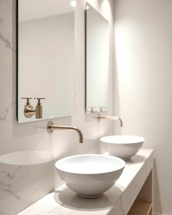 Opt for Wall Mounted Faucets