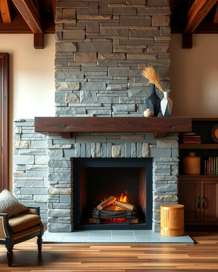 Organic Simplicity with Slate Ledger Panels