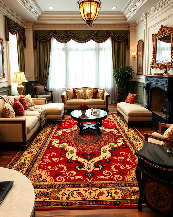 Ornamental Area Rugs