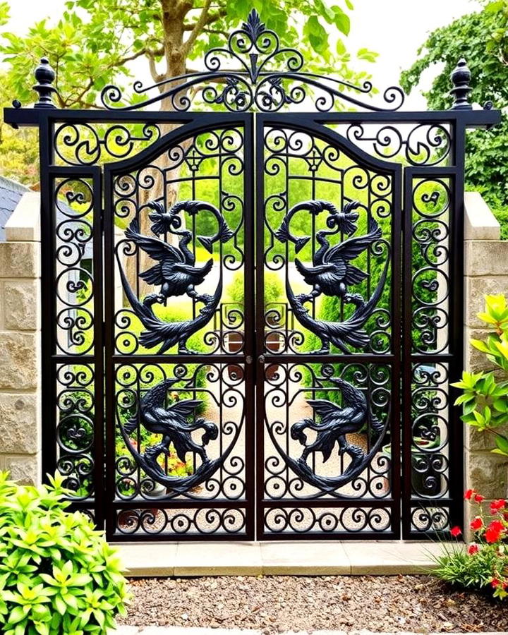 Ornate Iron Gate