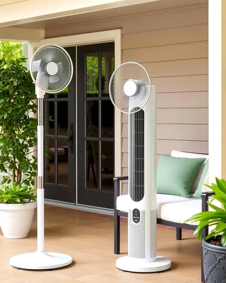 Oscillating Tower Fans for Sleek Spaces