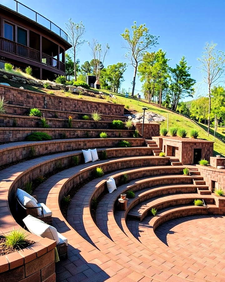 Outdoor Amphitheater Seating Idea