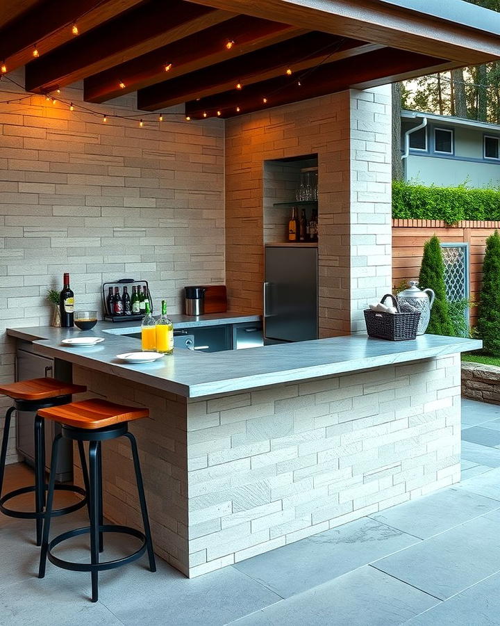 Outdoor Bar Area