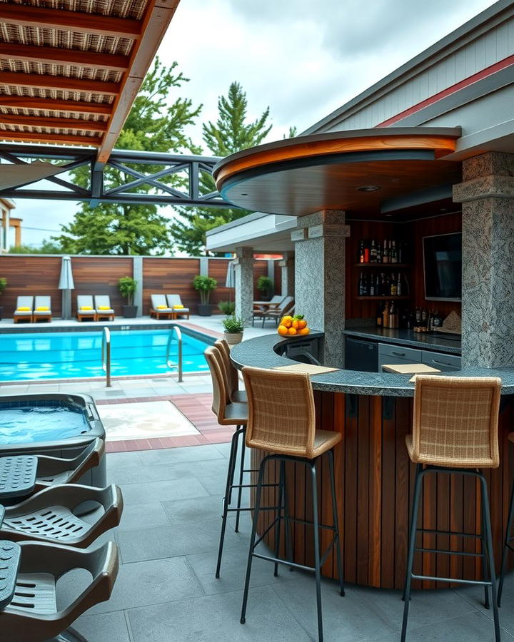 Outdoor Bar Nearby
