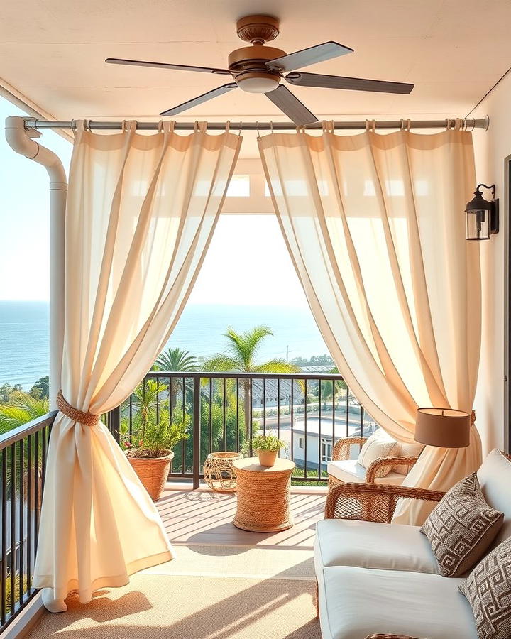 Outdoor Curtains for a Breezy Touch